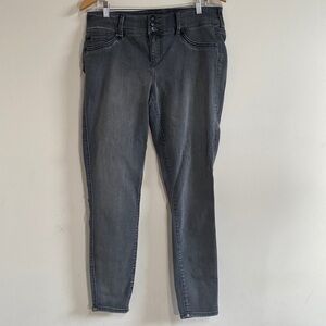 Torrid black gray skinny jeans